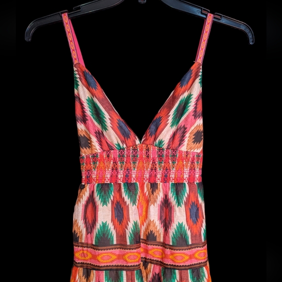 alice + olivia Santina Lace Tiered Midi Dress - Picture 8 of 12